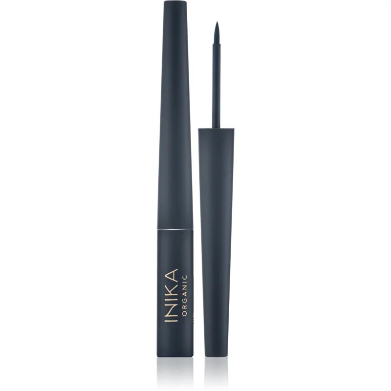 Inika Organic Liquid Eyeliner tekoče črtalo za oči odtenek Black 3.5 ml