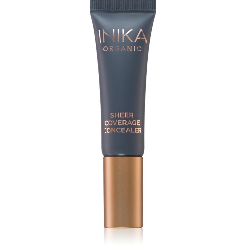 Inika Organic Sheer Coverage kremasti prekrivni korektor proti podočnjakom odtenek Porcelain 10 ml