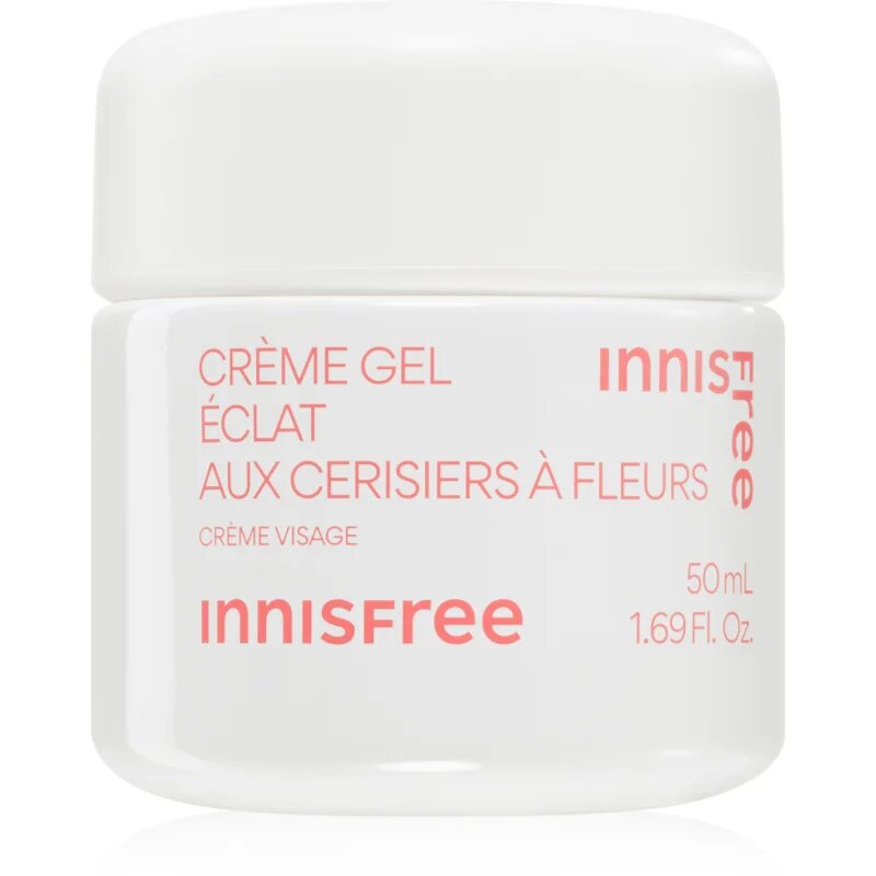 innisfree Cherry Blossom Glow Jelly Cream globinsko vlažilna krema za osvetlitev kože 50 ml