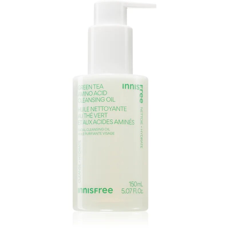 innisfree Green Tea Amino Acid Cleansing Oil nežno čistilno olje z vlažilnim učinkom 150 ml