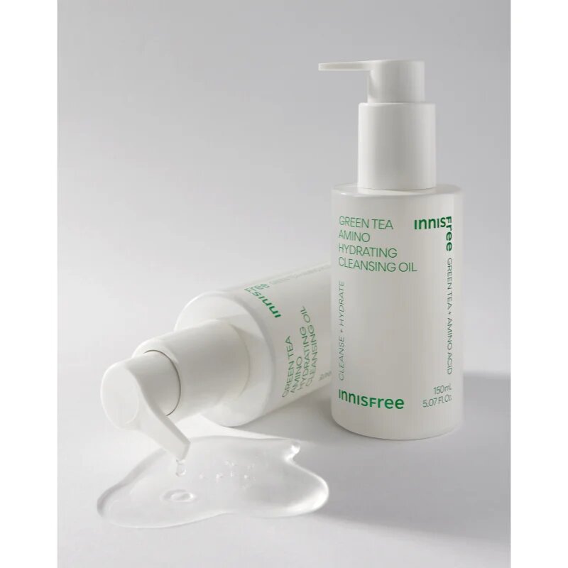 innisfree Green Tea Amino Acid Cleansing Oil nežno čistilno olje z vlažilnim učinkom 150 ml