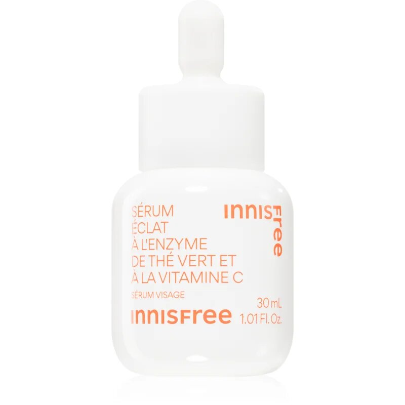 innisfree Green Tea Enzyme Vitamin C Brightening Serum posvetlitveni serum z vitaminom C za poenotenje tona kože 30 ml