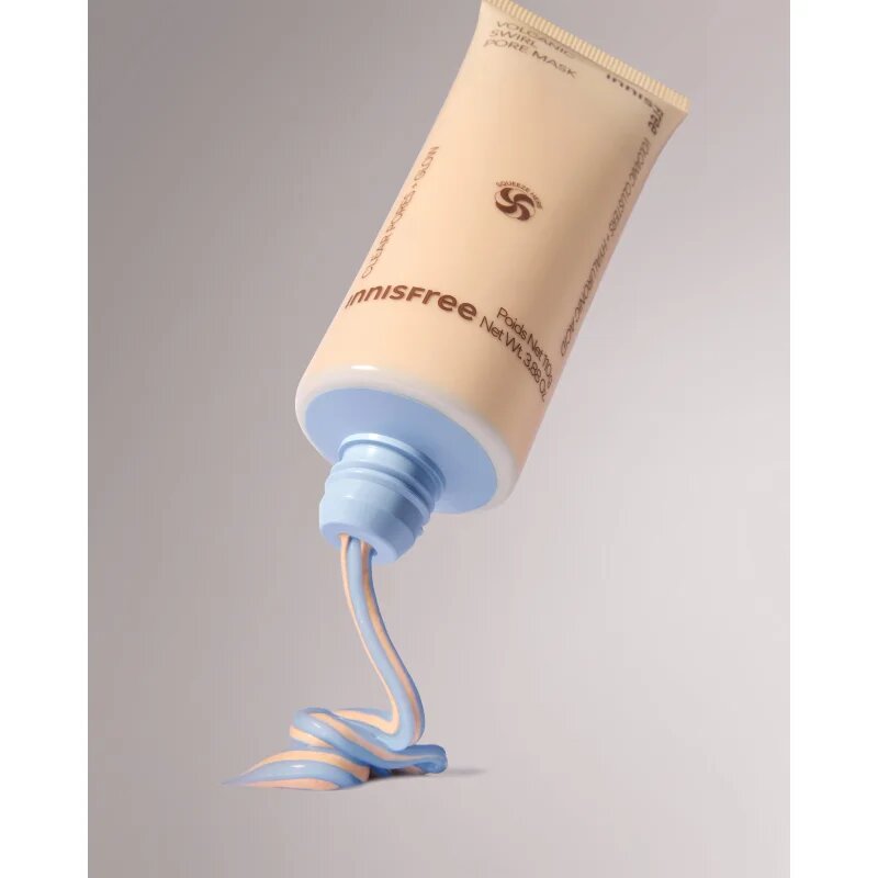 innisfree Volcanic Swirl Pore Mask maska iz ilovice za hidracijo kože in zmanjšanje por 110 g