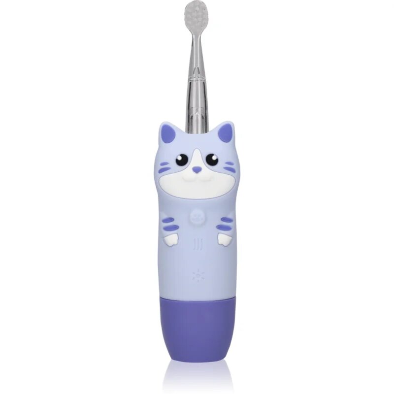 innoGIO GIOcat sonična zobna ščetka za otroke Violet 1 kos