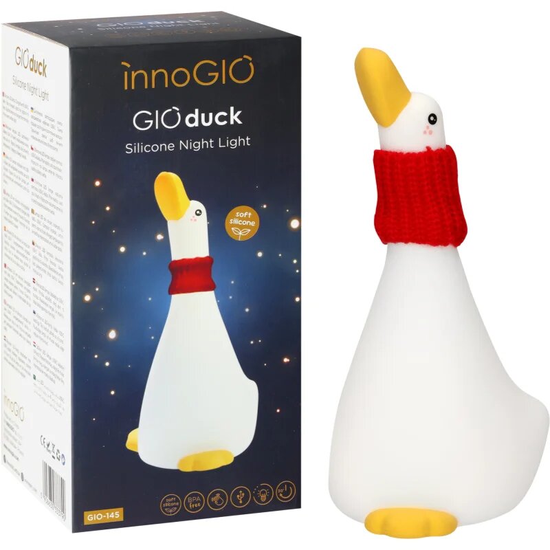 innoGIO GIOduck zatemnitvena otroška LED-svetilka 1 kos
