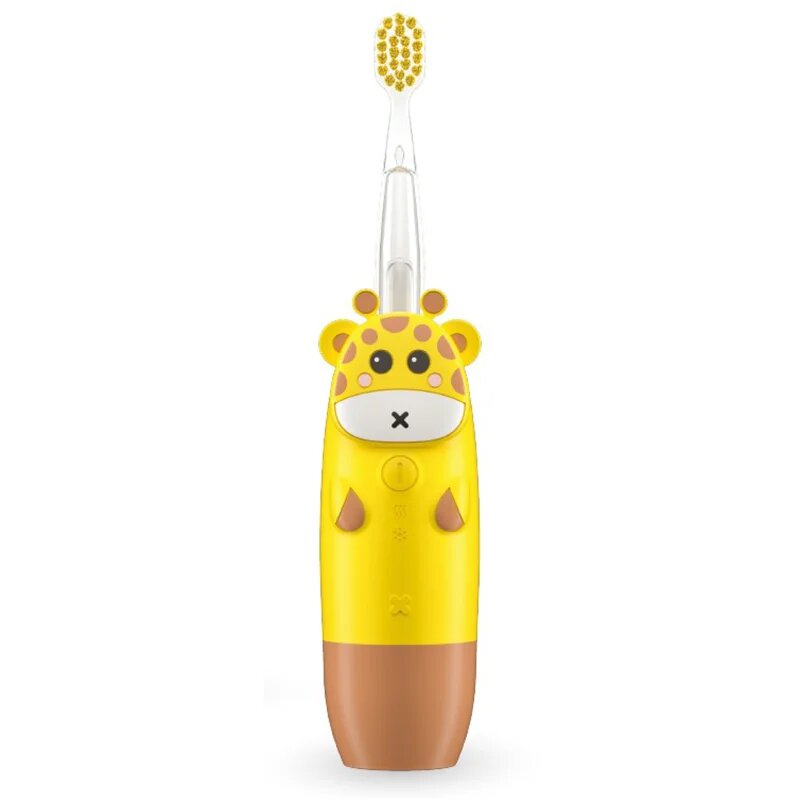 innoGIO GIOGiraffe Sonic Toothbrush sonična zobna ščetka za otroke Yellow 1 kos
