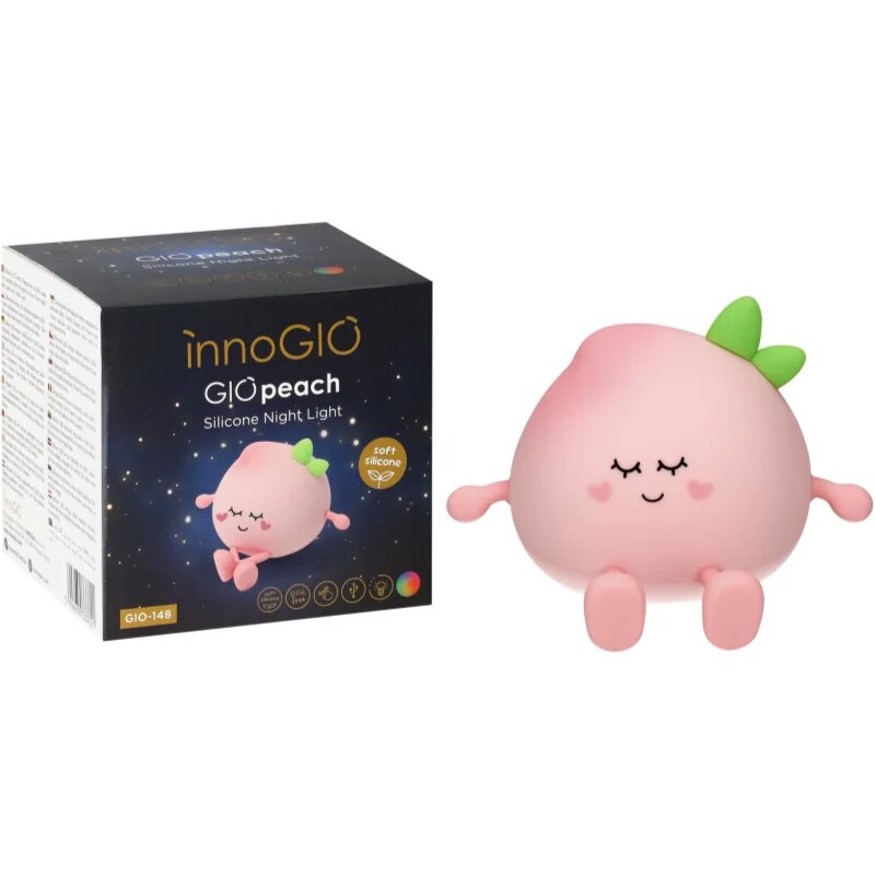 innoGIO GIOpeach zatemnitvena otroška LED-svetilka 1 kos