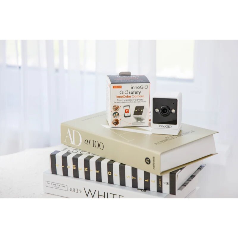 innoGIO GIOSafety InnoCube GIO-250 brezžična pametna notranja kamera 1 kos