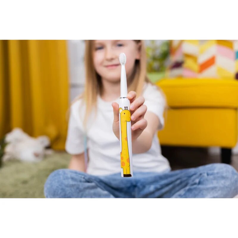 innoGIO GIOSonic Giraffe sonična zobna ščetka za otroke 3-12 y 1 kos