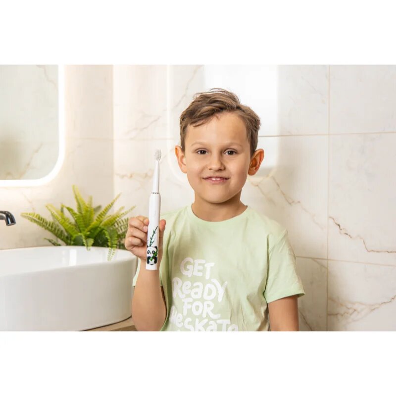 innoGIO GIOSonic Panda sonična električna zobna ščetka za otroke 3-12 y 1 kos