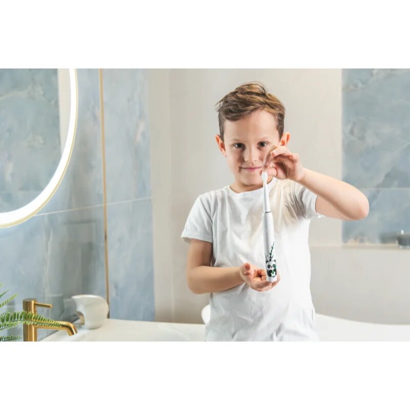 innoGIO GIOSonic Panda sonična električna zobna ščetka za otroke 3-12 y 1 kos