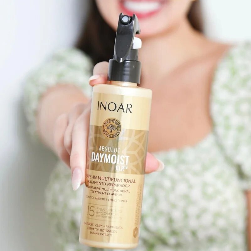 INOAR Absolut Daymoist CLR™ balzam brez spiranja v pršilu 200 ml