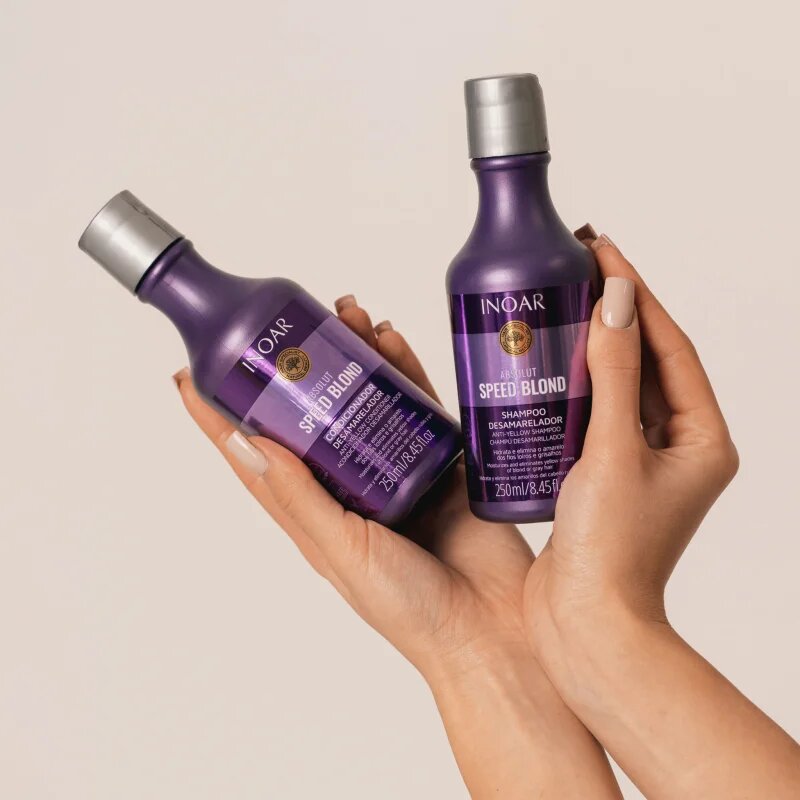 INOAR Absolut Speed Blond set za blond lase 2x250 ml