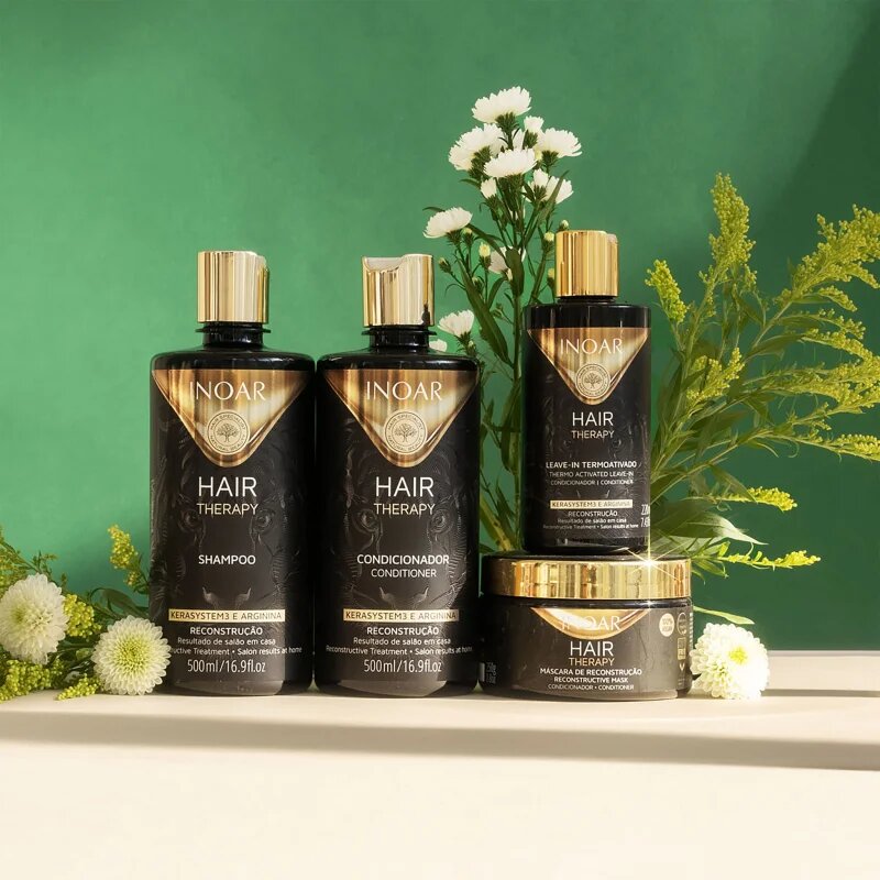 INOAR Hair Therapy krepilni šampon za poškodovane lase 500 ml