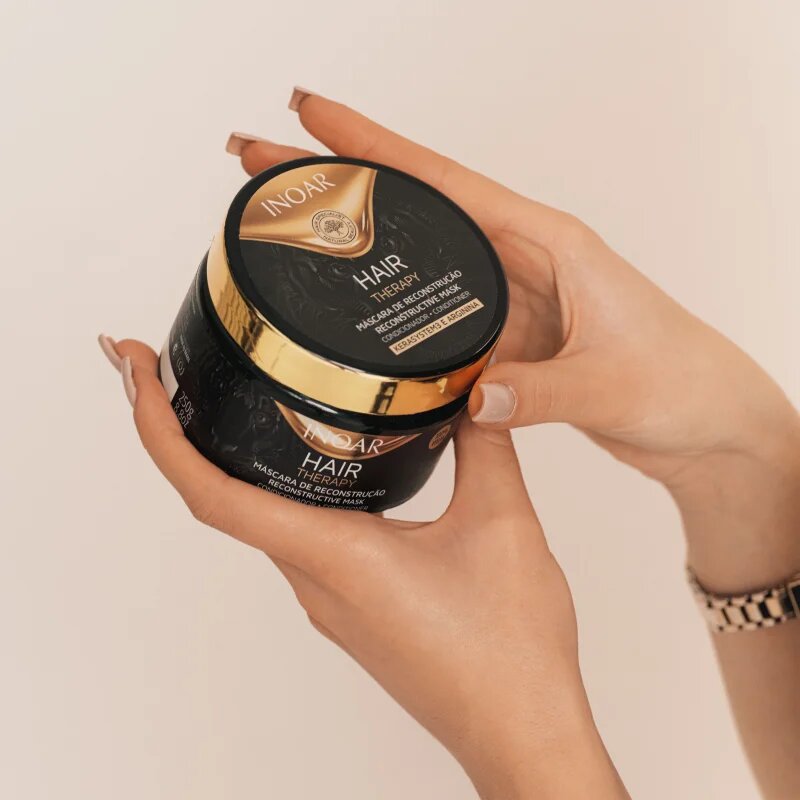 INOAR Hair Therapy maska za okrepitev las za poškodovane lase 250 g