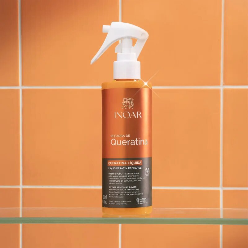 INOAR Queratina Liquida balzam brez spiranja s keratinom 200 ml