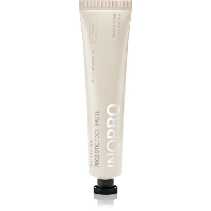 InoPro Probiotic Toothpaste zobna pasta za beljenje zob brez fluorida okus Mochi 75 g