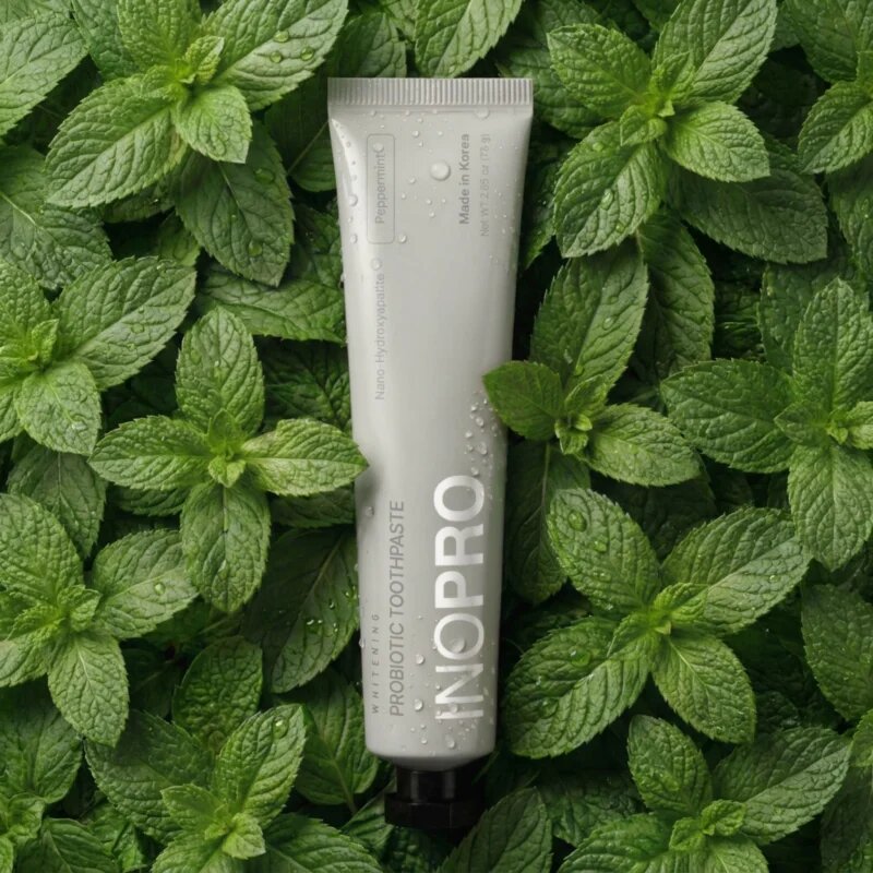 InoPro Probiotic Toothpaste zobna pasta za beljenje zob brez fluorida okus Peppermint 75 g