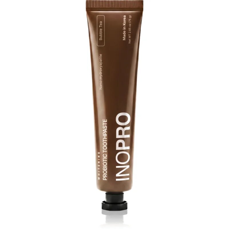 InoPro Probiotic Toothpaste zobna pasta za beljenje zob okus Bubble Tea 75 g