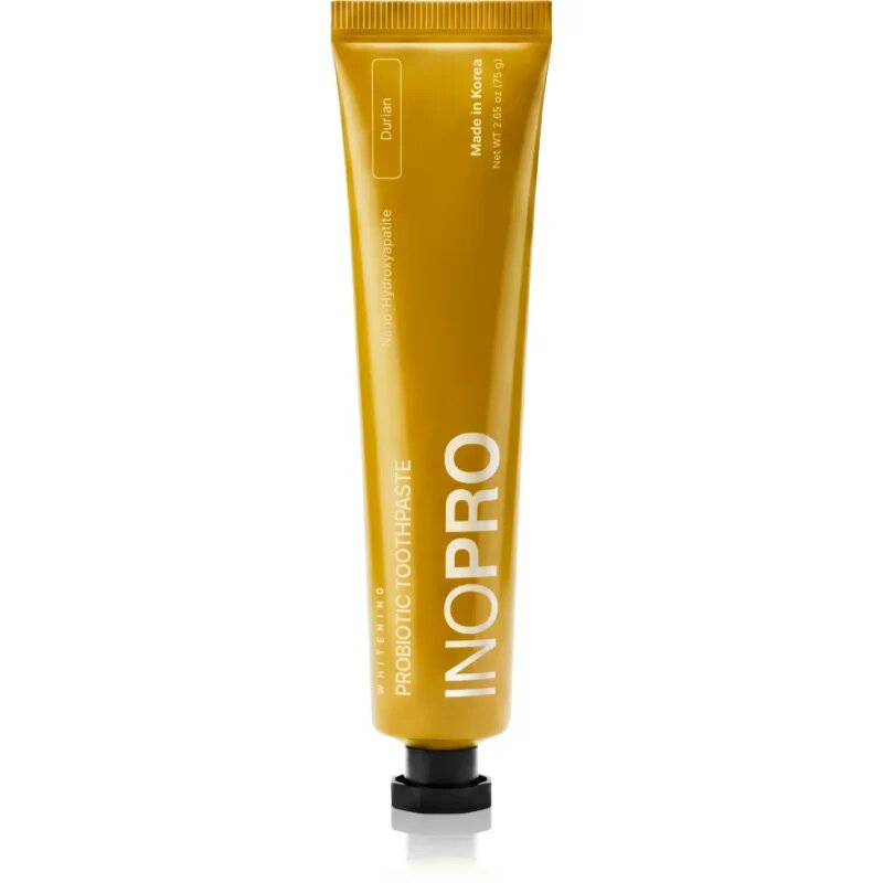 InoPro Probiotic Toothpaste zobna pasta za beljenje zob okus Durian 75 g