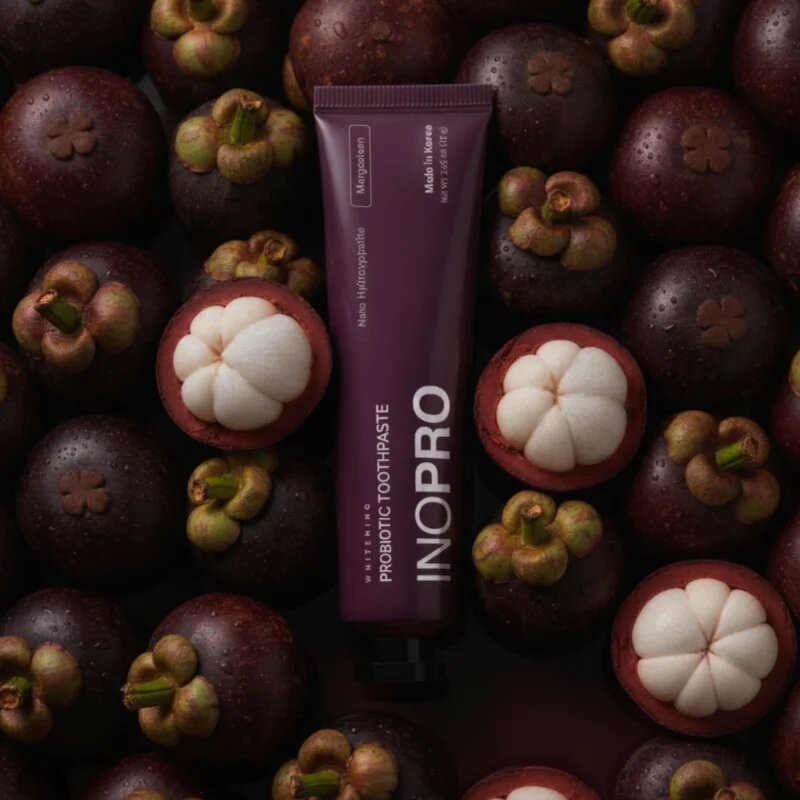 InoPro Probiotic Toothpaste zobna pasta za beljenje zob okus Mangostan 75 g