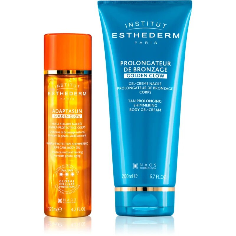 Institut Esthederm Adaptasun Golden Glow set za lepo zagorelost in zdravo kožo