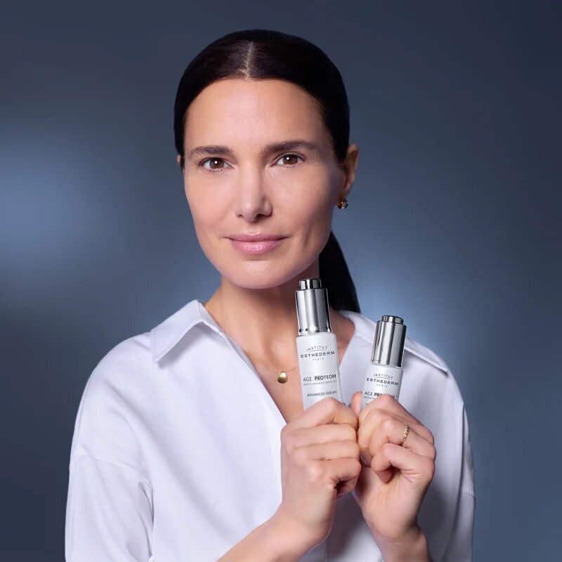 Institut Esthederm Age Proteom Advanced Eye Serum pomlajevalni serum za predel okoli oči 15 ml