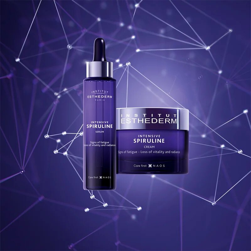 Institut Esthederm Intensive Spiruline Cream visoko koncentrirana revitalizacijska krema za nego utrujene kože 50 ml