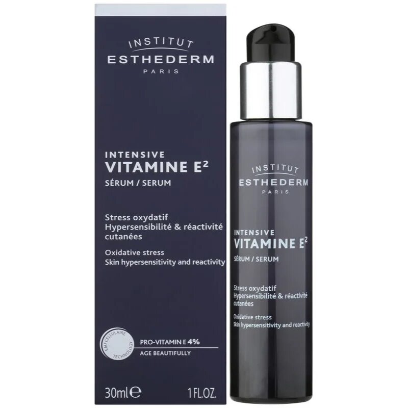 Institut Esthederm Intensive Vitamine E pomirjajoči serum z vitaminom E 30 ml