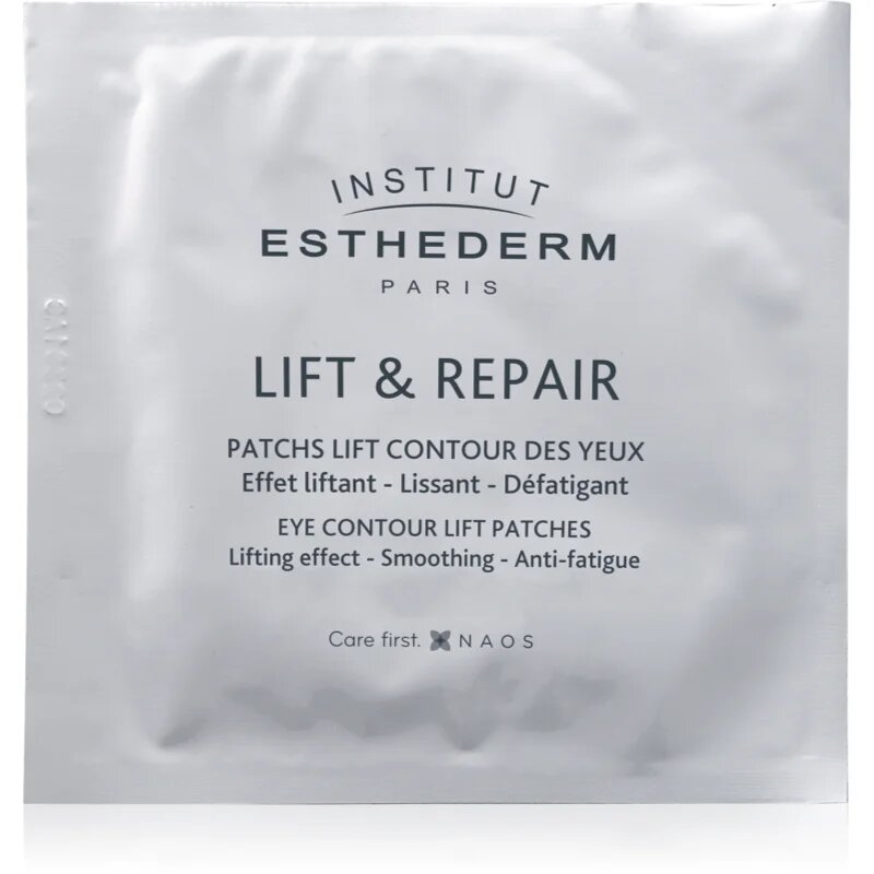 Institut Esthederm Lift & Repair Eye Contour Lift Patches gladilna maska za predel okoli oči v obliki obliža (Cellular Care) 10 x 2 kos