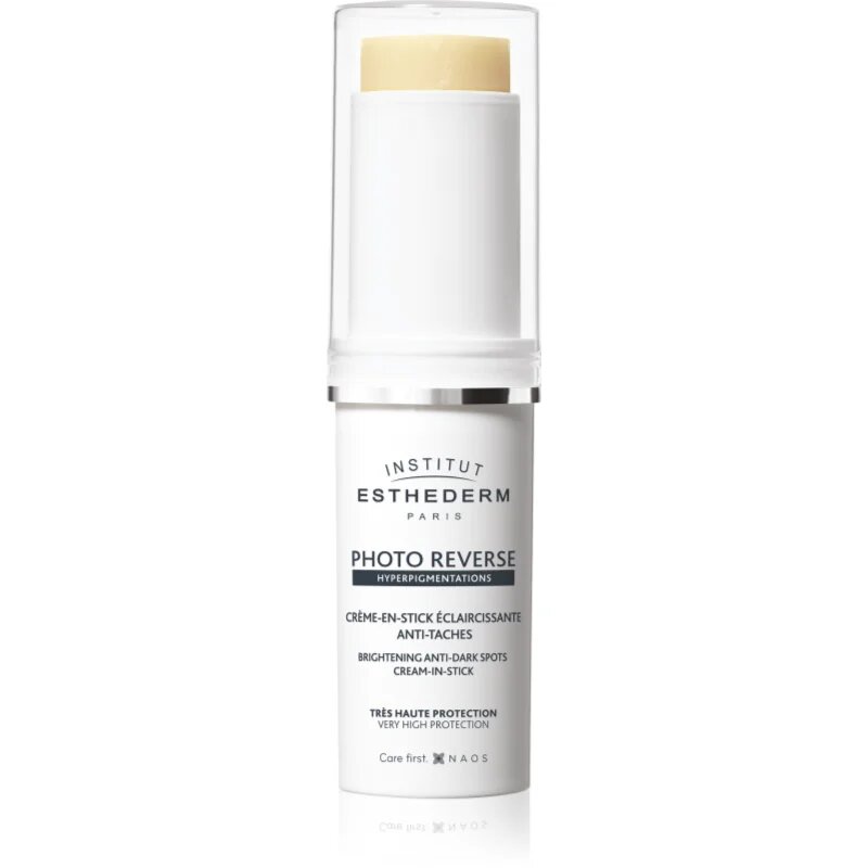 Institut Esthederm Photo Reverse Hyperpigmentation paličica za občutljiva mesta za kožo s hiperpigmentacijo z visoko UV zaščito 10 g