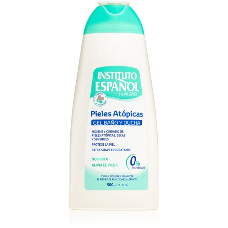 Instituto Español Atopic Skin pomirjajoči gel za tuširanje 500 ml