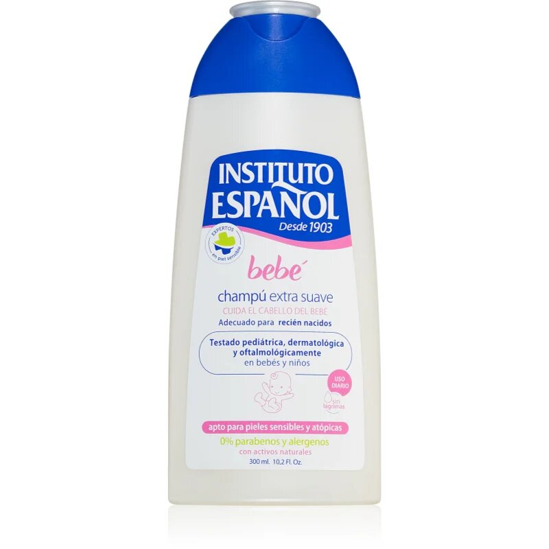 Instituto Español Bebé nežni šampon za otroke od rojstva 300 ml