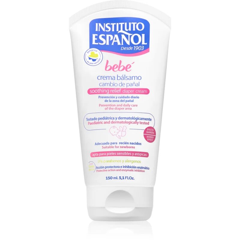 Instituto Español Tubo Crema Balsamo Pañal Linea Bebe krema za otroke 150 ml