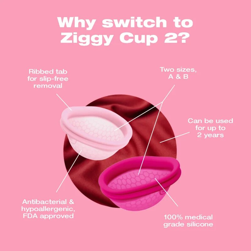 Intimina Ziggy Cup 2 B menstrualna skodelica 76 ml