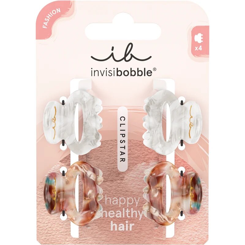 invisibobble Clipstar Petit Bijoux sponke za lase 4 kos
