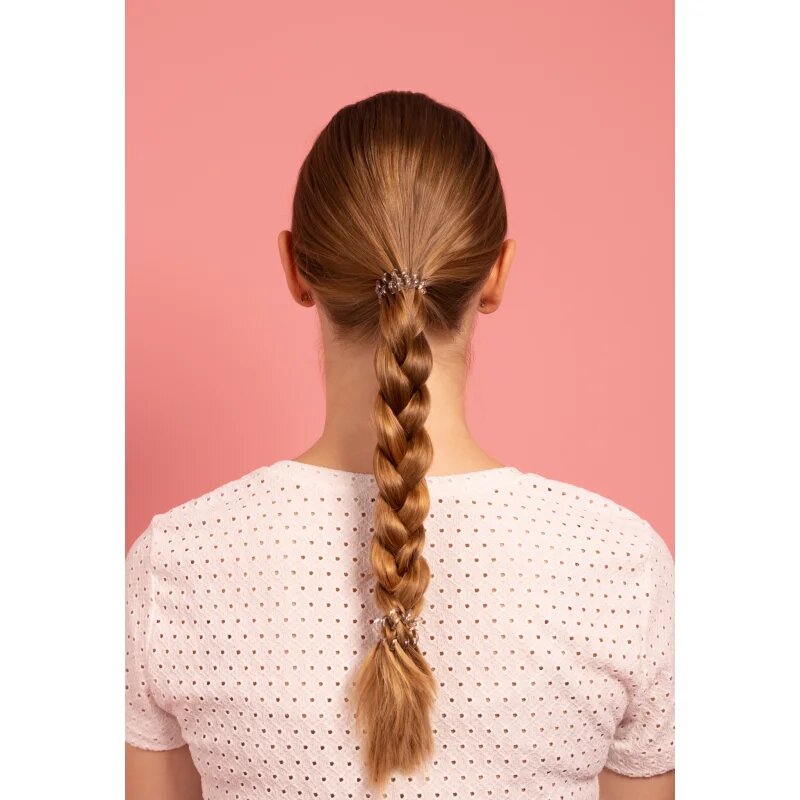 invisibobble Original elastike za lase Crystal Clear 3 kos