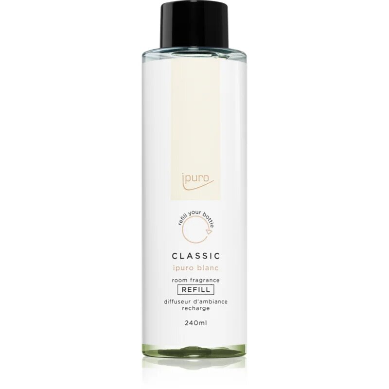 ípuro Classic Blanc nadomestno polnilo za aroma difuzor 240 ml