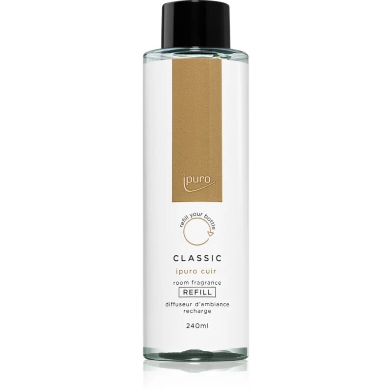 ípuro Classic Cuir nadomestno polnilo za aroma difuzor 240 ml