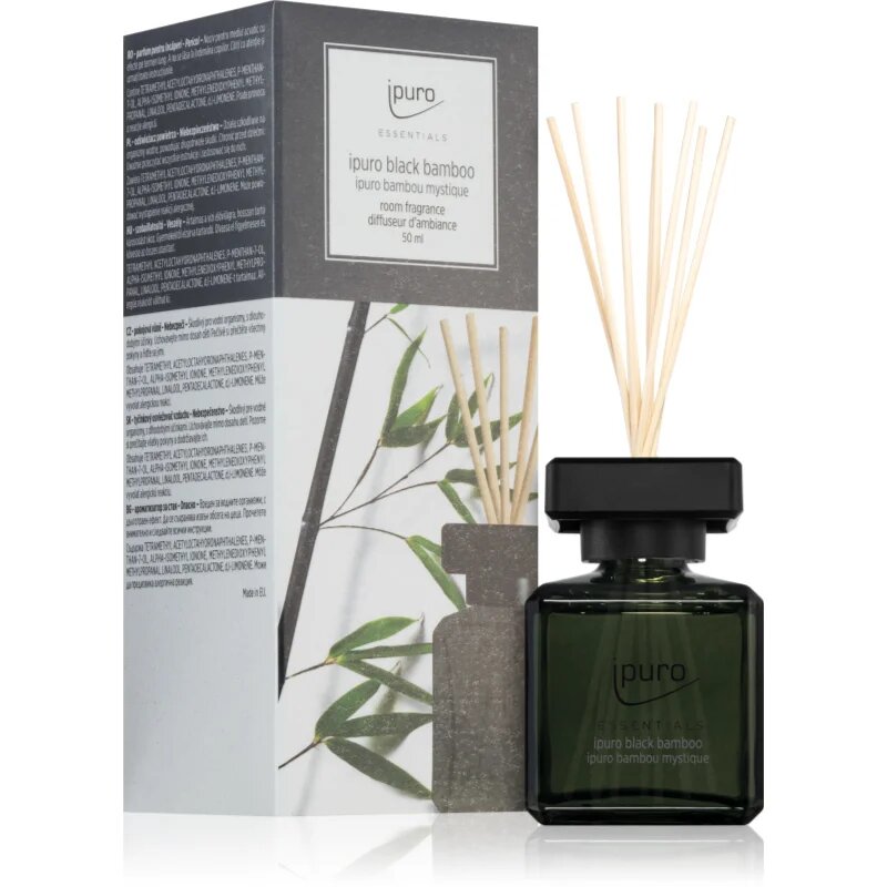 ípuro Essentials Black Bamboo aroma difuzor 50 ml