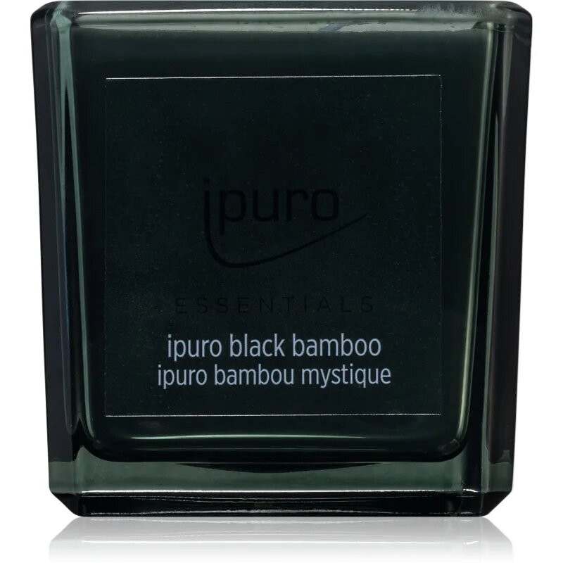 ípuro Essentials Black Bamboo dišeča sveča 125 g