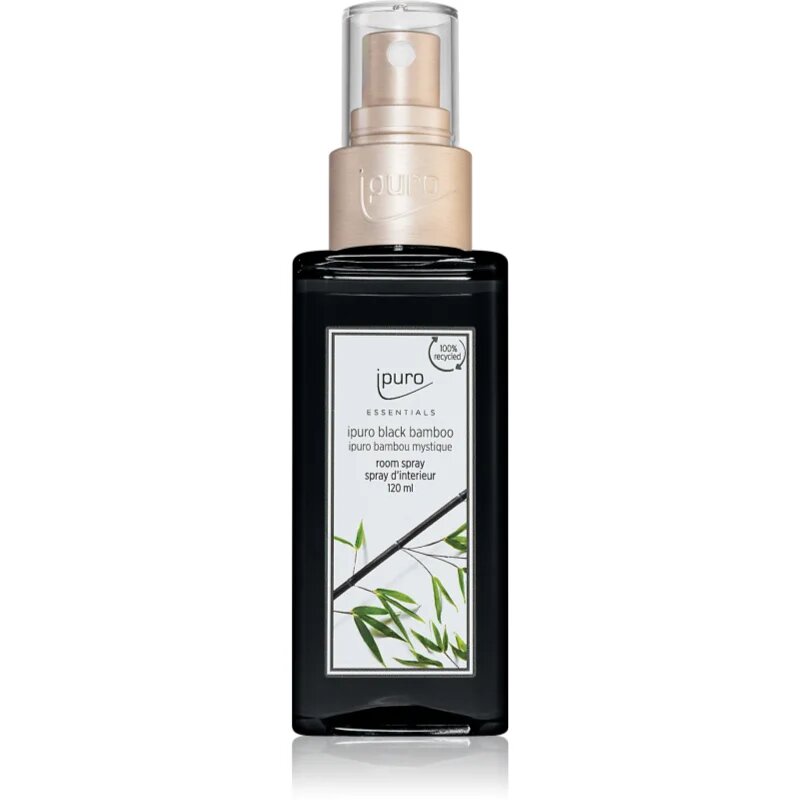 ípuro Essentials Black Bamboo pršilo za dom 120 ml