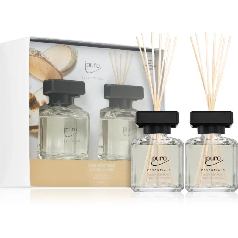 ípuro Essentials Cedar Wood darilni set 2x50 ml