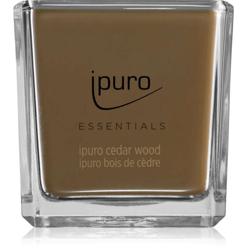 ípuro Essentials Cedar Wood dišeča sveča 125 g