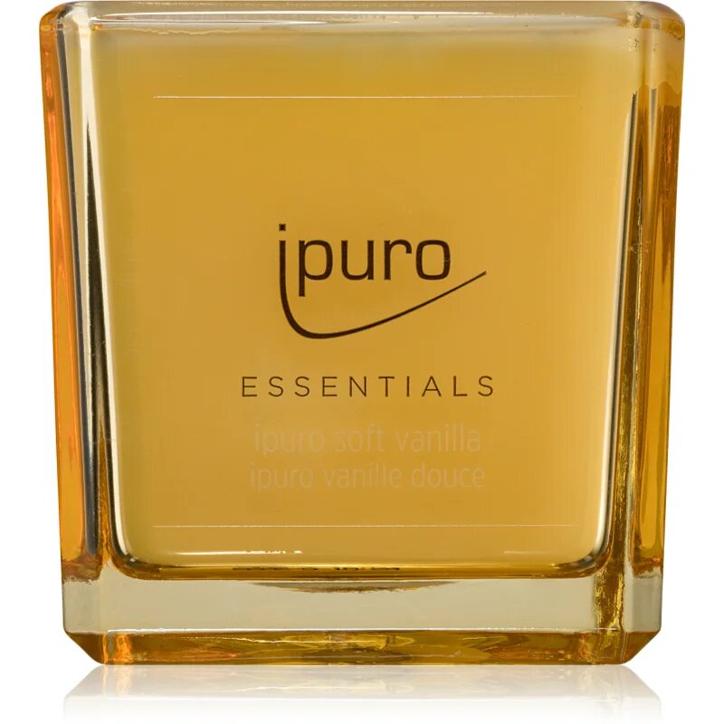 ípuro Essentials Soft Vanilla dišeča sveča 125 g