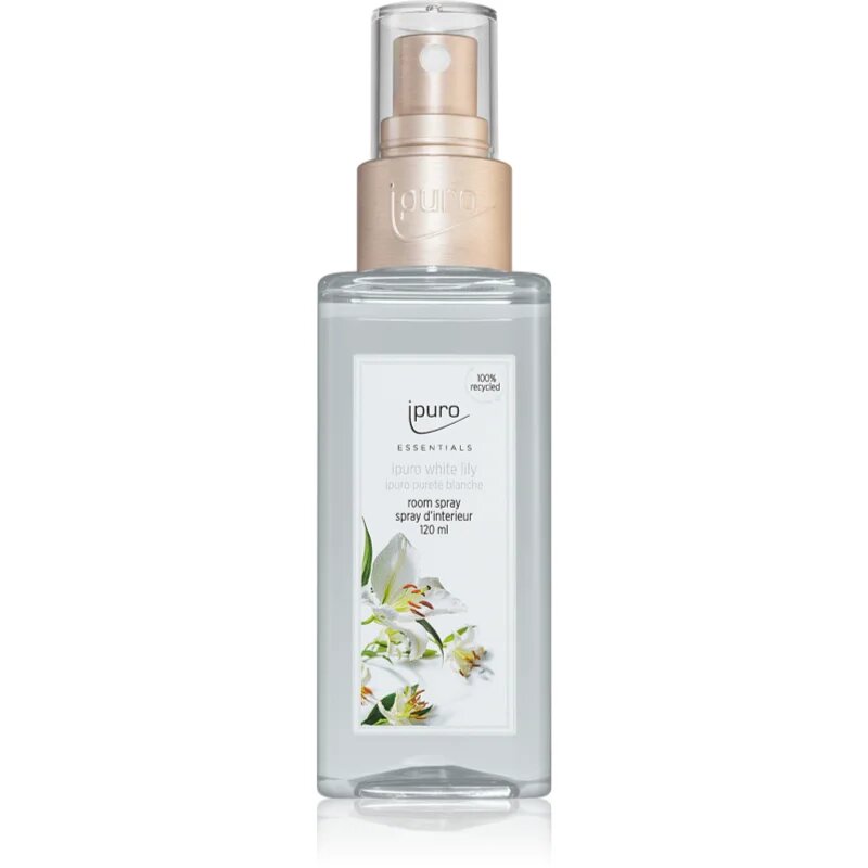 ípuro Essentials White Lily pršilo za dom 120 ml