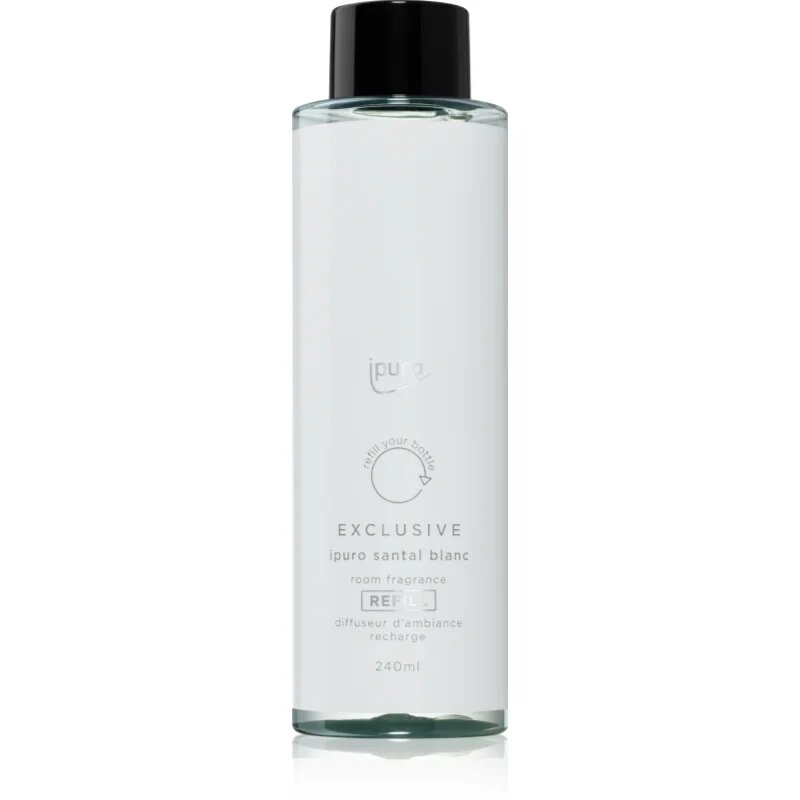 ípuro Exclusive Santal Blanc nadomestno polnilo za aroma difuzor 240 ml