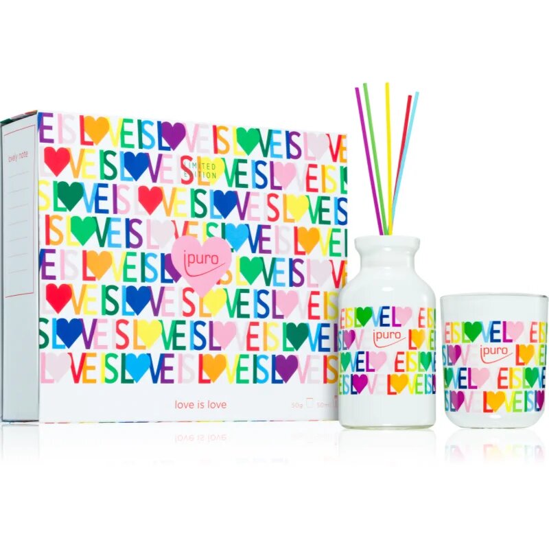 ípuro Limited Edition Love Is Love darilni set 1 kos