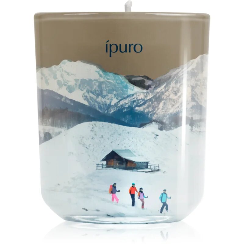 ípuro Mountain Spirit Cortina Lights dišeča sveča s pokrovčkom 270 g
