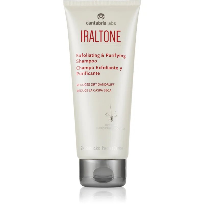 IRALTONE Exfoliating and Purifying Shampoo eksfoliacijski šampon proti prhljaju 200 ml